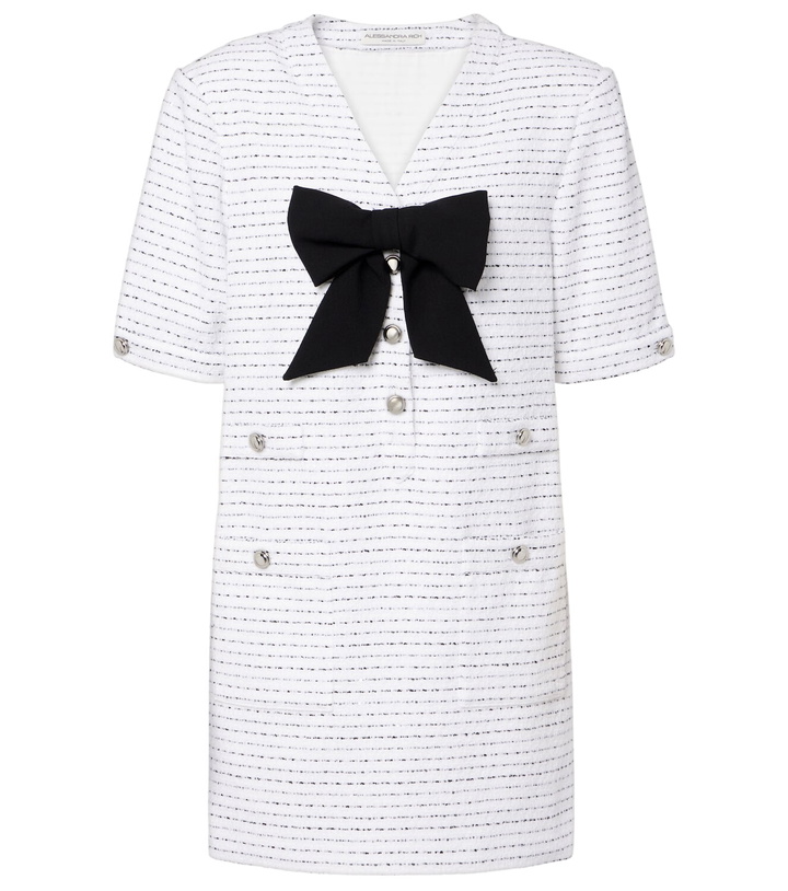 Photo: Alessandra Rich Sequined tweed minidress