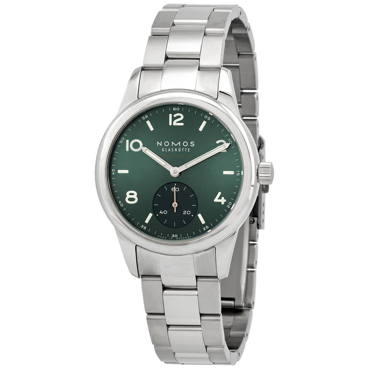 Photo: Nomos Club Sport Neomatik Automatic Petrol Green Dial Mens Watch 746