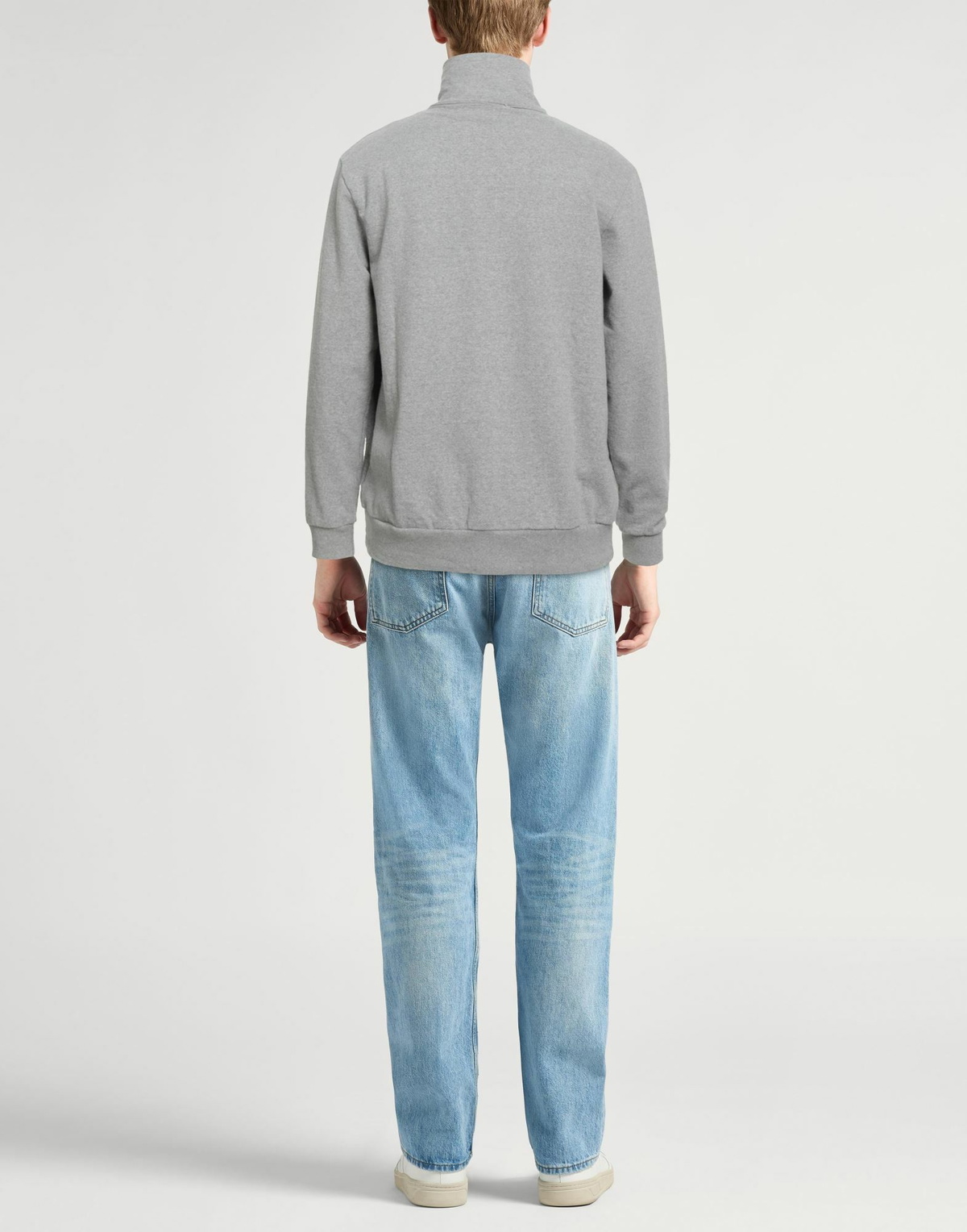 Crossley Mens Sweatshirt in Grey