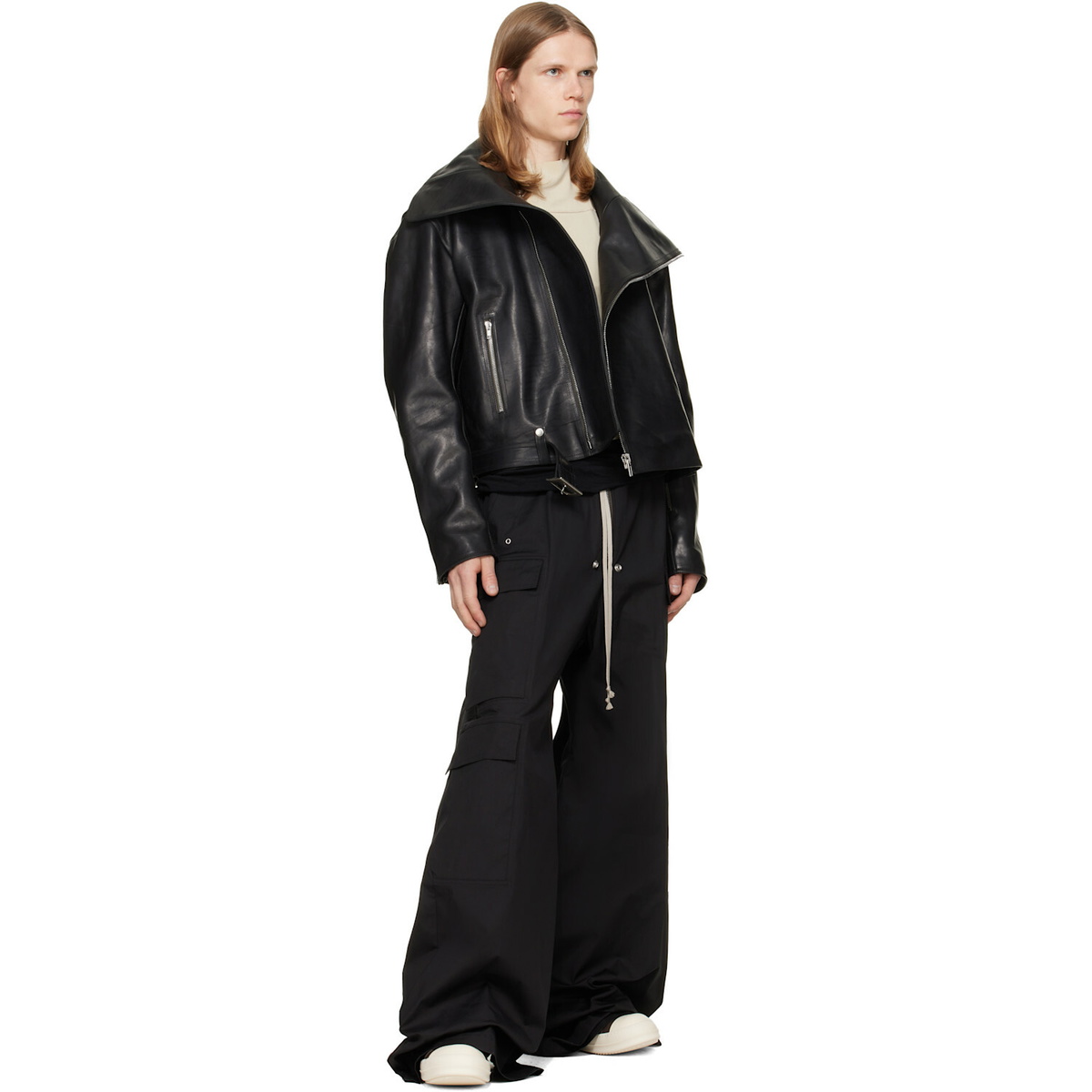 Rick Owens Brown Tower Low Sneaks Sneakers