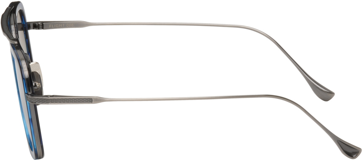 Dita Blue & Silver Flight.006 Sunglasses