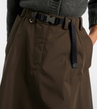 Prada Belted midi skirt