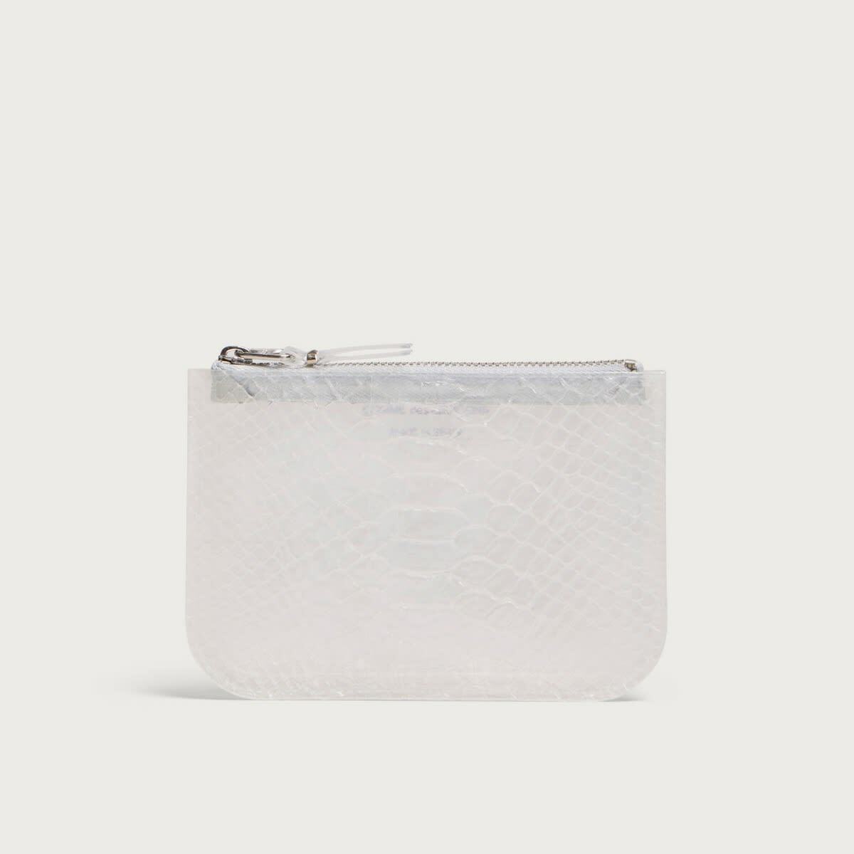 Comme des Garçons Wallet SA8100ST Wallet in Snake Transparent