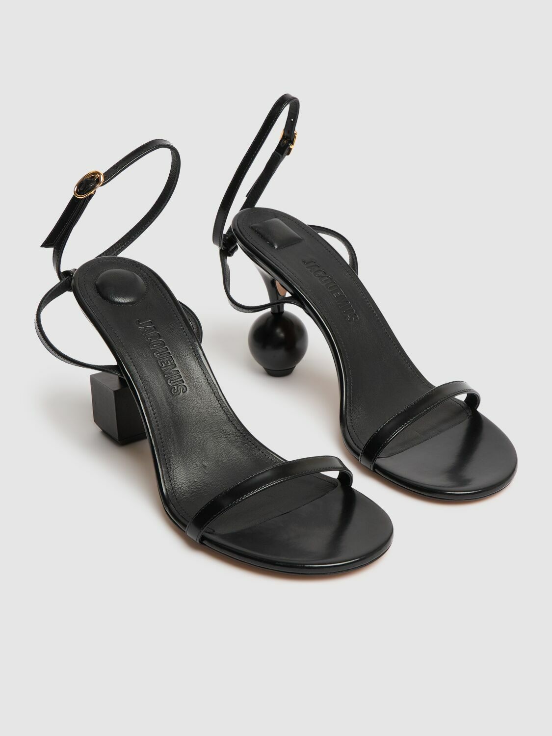 Jacquemus Les Sandales Bisou サンダル 90mm Jacquemus 90mm Les Bisou Sandals | Black | FARFETCH