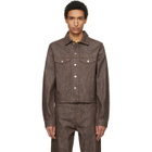 A.P.C. Brown Lenny Denim Jacket