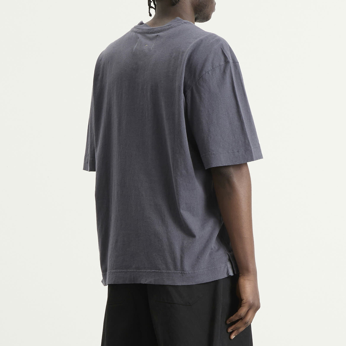 MHL by Margaret Howell Men's Simple T-Shirt in Slate Blue