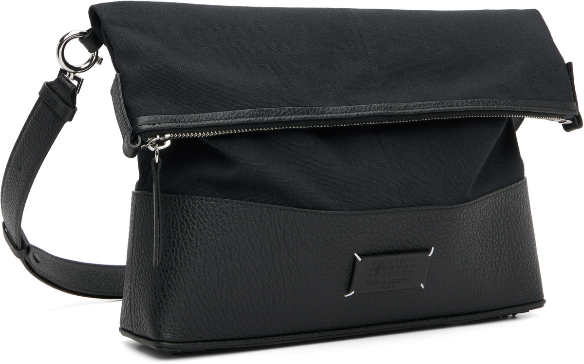 Maison Margiela Black 5AC Medium Messenger Bag