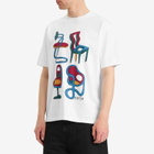 By Parra Men's Unreasonable Chairs T-Shirt in White