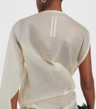 Rick Owens - Sheer leather gown