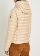 Moncler Igelhood Padded Hooded Nylon Jacket Beige