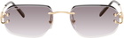 Cartier Gold Classic C Motif Sunglasses