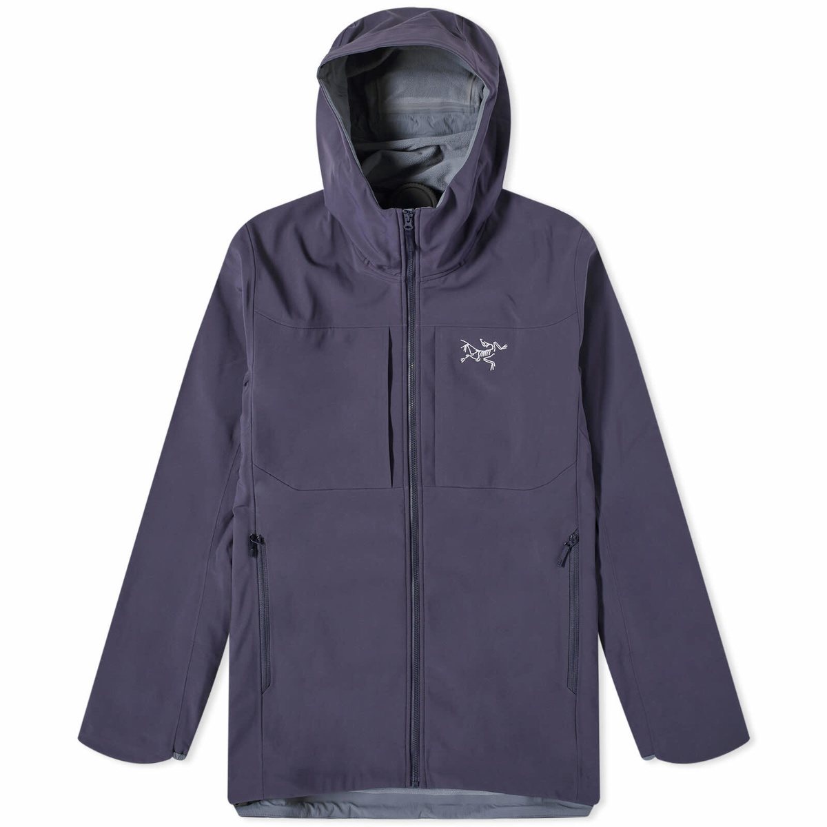 Arc'teryx Men's Gamma MX Hoodie in Black/Sapphire