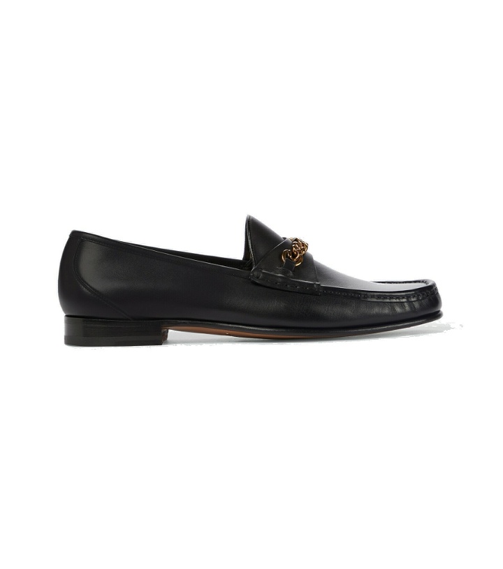Photo: Tom Ford - leather York Chain loafers