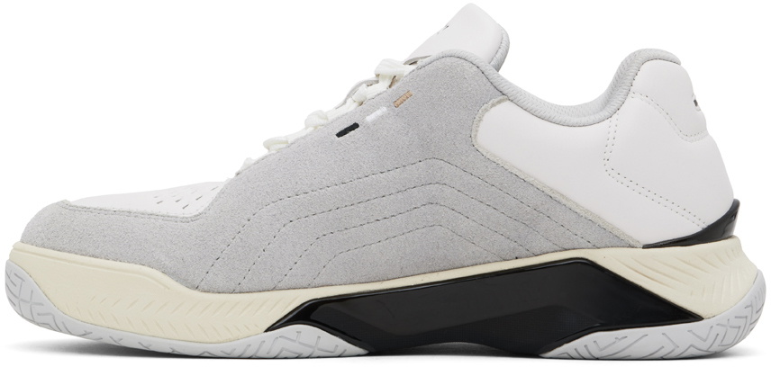 BOSS White Courtstride Sneakers