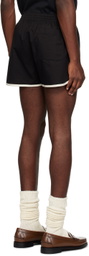 HAULIER Black Monaco Shorts