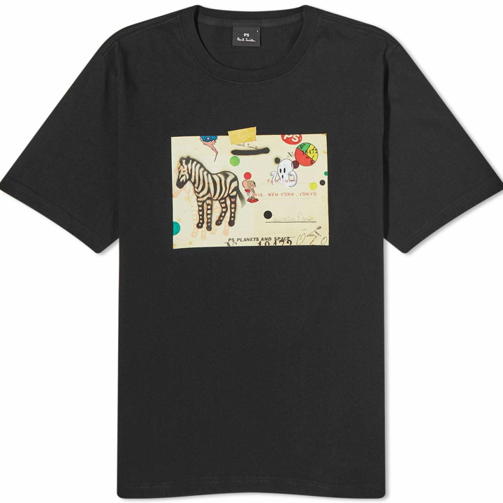 Photo: Paul Smith Men's Zebra Card T-Shirt in Black