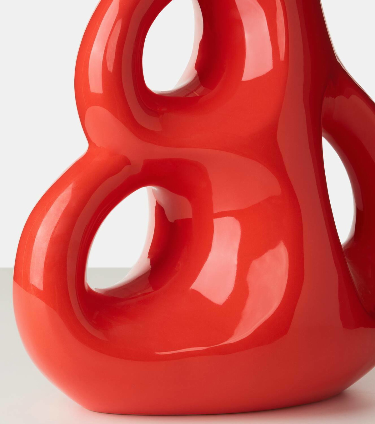 Polspotten Three Ears Medium stoneware vase by Norman Trapman