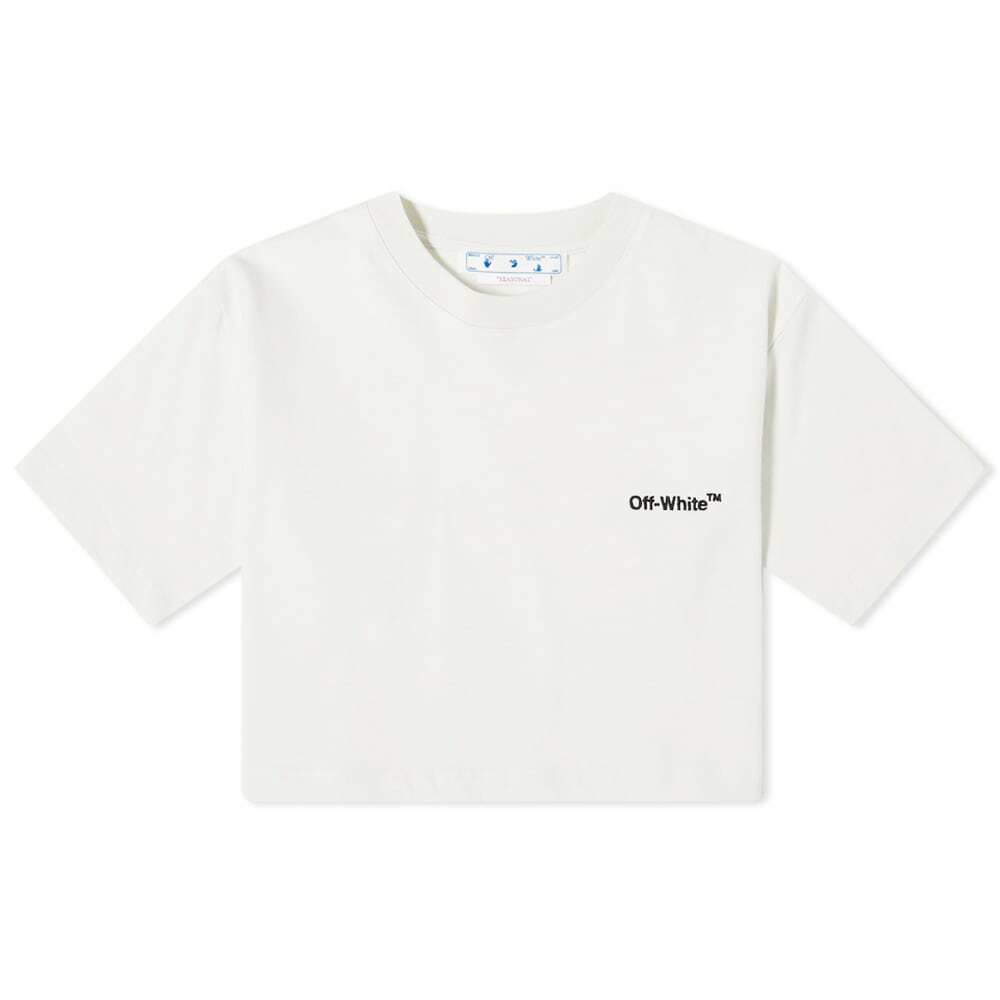 Off-White Spray Painting Oversized T-Shirt - Fluorescent Yellow