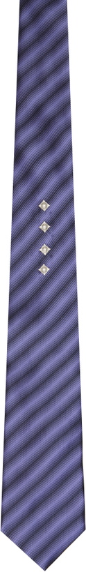 Photo: Toga Virilis Purple Metal Concho Tie