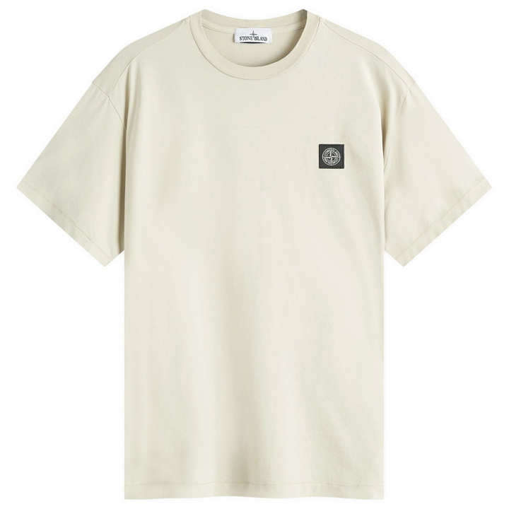Photo: Stone Island Men's Patch T-Shirt in Plaster