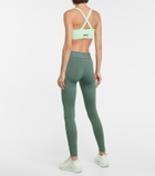 Reebok x Victoria Beckham Logo mid-rise performance leggings