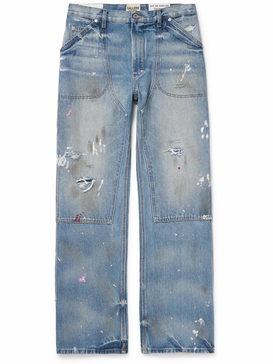 Gallery Dept. - Branko Carpenter Straight-Leg Distressed Jeans