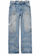 Gallery Dept. - Branko Carpenter Straight-Leg Distressed Jeans - Blue