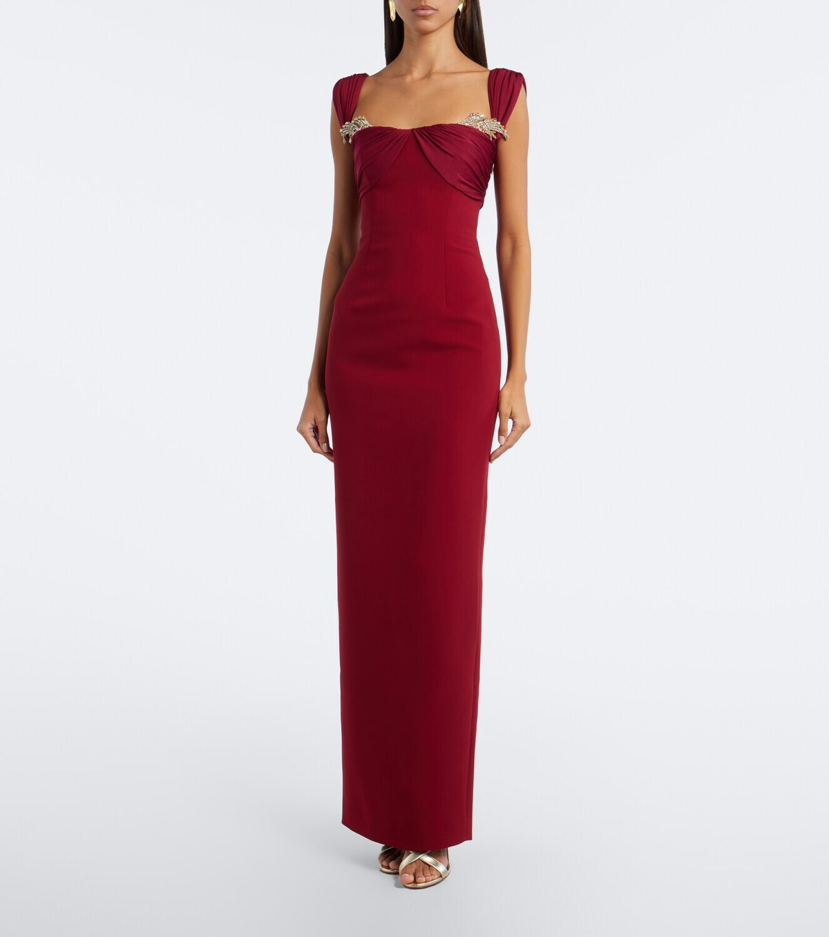 Rachel Gilbert Mali embellished gown