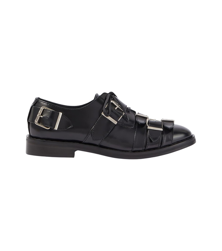 Photo: Simone Rocha Buckle-detail leather brogues