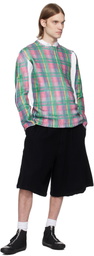 Comme des Garçons Shirt Multicolor Crewneck Sweater