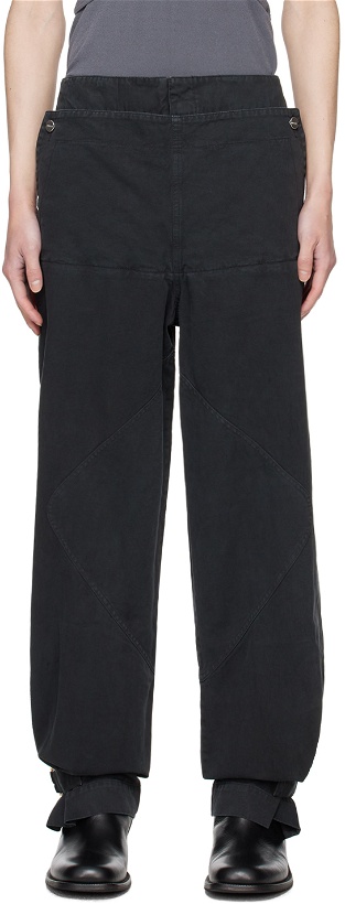 Photo: Dion Lee Black Shell Trousers