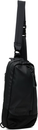 master-piece Black Slick Sling Bag