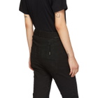 Boris Bidjan Saberi Black Vinyl-Coated Body-Molded Jeans