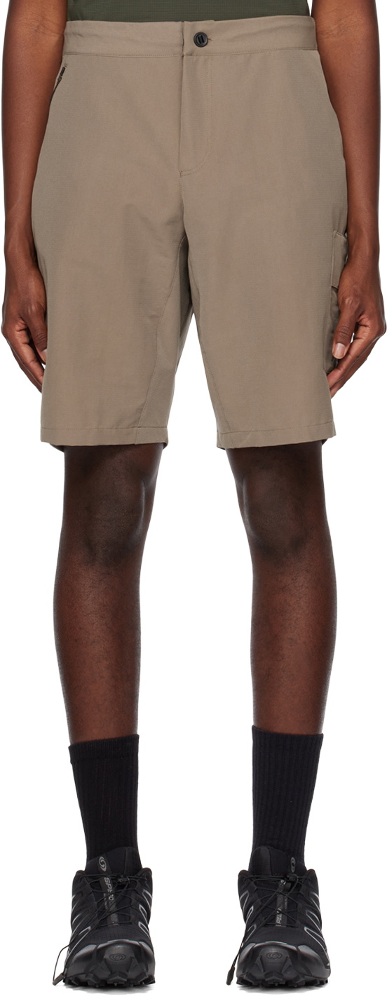 PEdALED Brown Jary Shorts