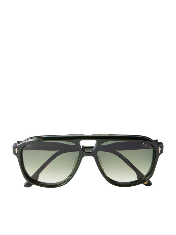 Photo: Jacques Marie Mage - Leonard Aviator-Style Acetate Sunglasses