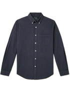 Portuguese Flannel - Atlantico Slim-Fit Button-Down Collar Cotton-Seersucker Shirt - Blue