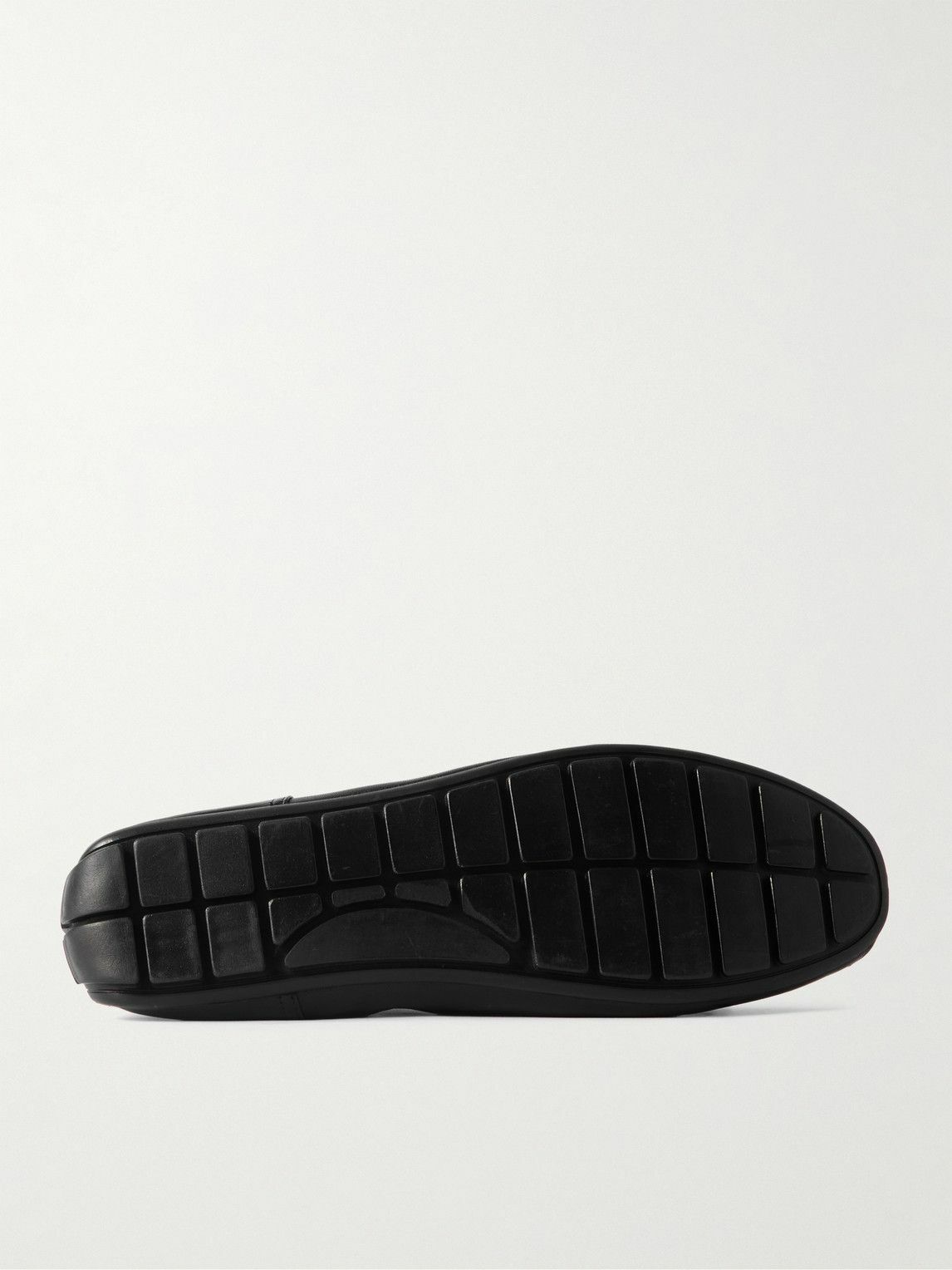 Simone Rocha - Bow-Embellished Pleated Leather Ballet Flats - Black