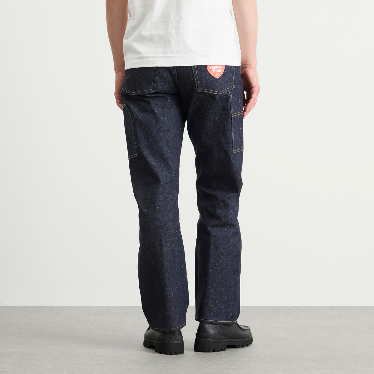 Human Made Men's Past Straight Denim Jeans in Indigo