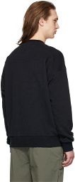 Z Zegna Black Logo Sweatshirt
