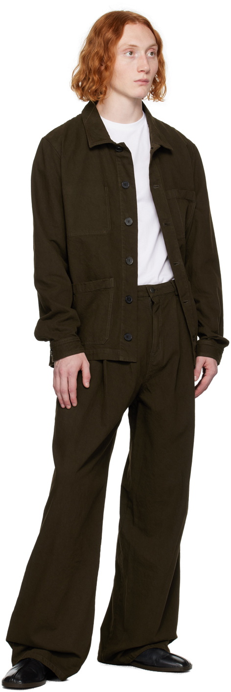 Mark Kenly Domino Tan Studio Brown Per Trousers
