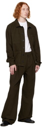 Mark Kenly Domino Tan Studio Brown Per Trousers