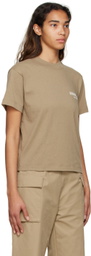 Essentials Tan Cotton T-Shirt