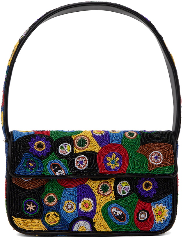 Photo: Staud Multicolor Tommy Beaded Bag