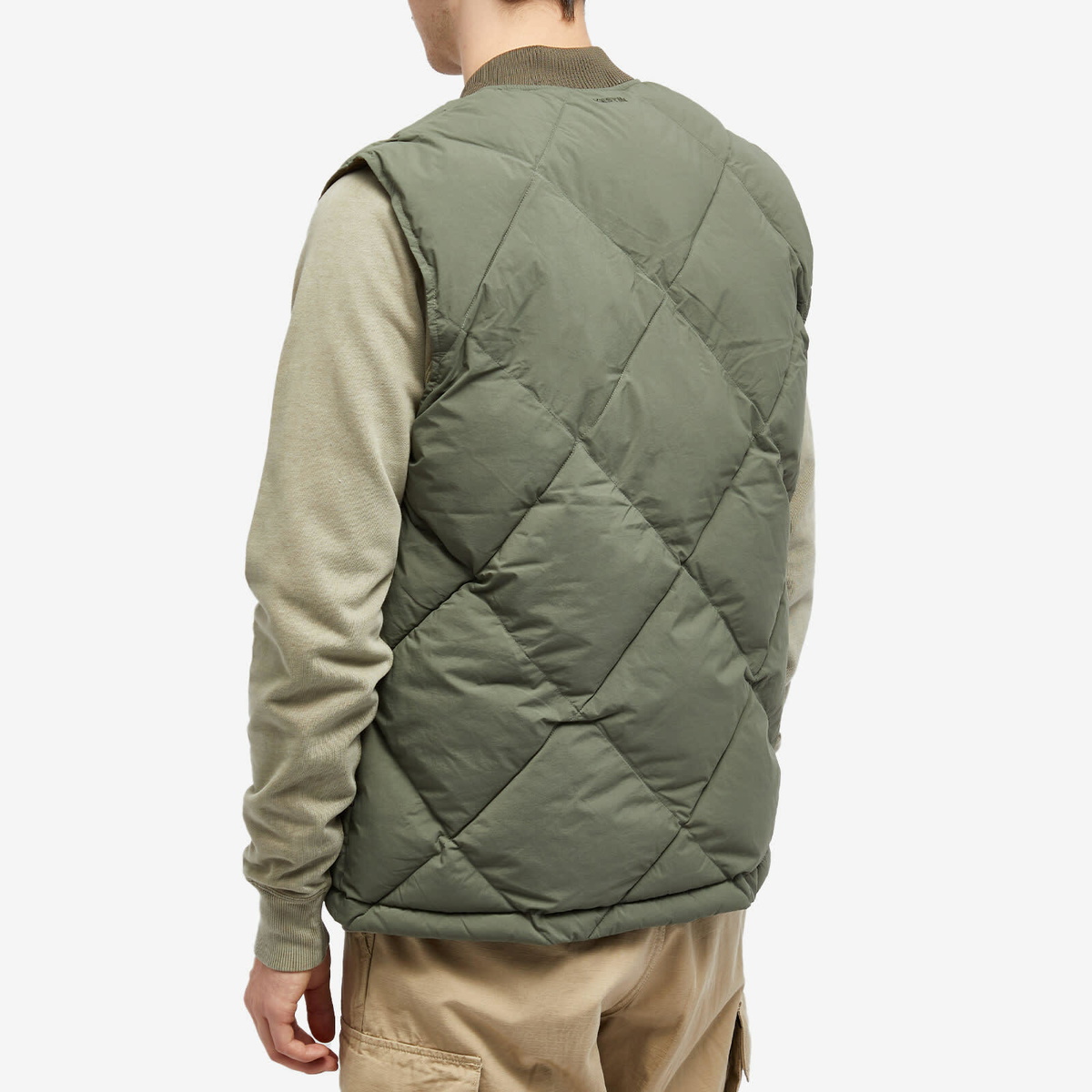 Kestin Men's Linton Down Vest in Olive