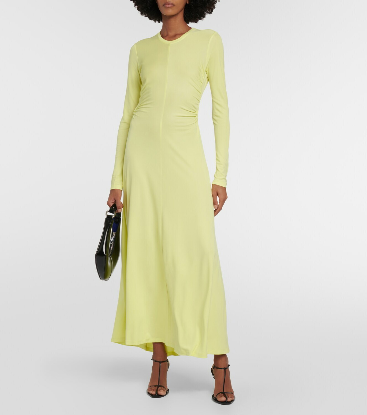 Proenza Schouler White Label cutout jersey maxi dress Proenza Schouler