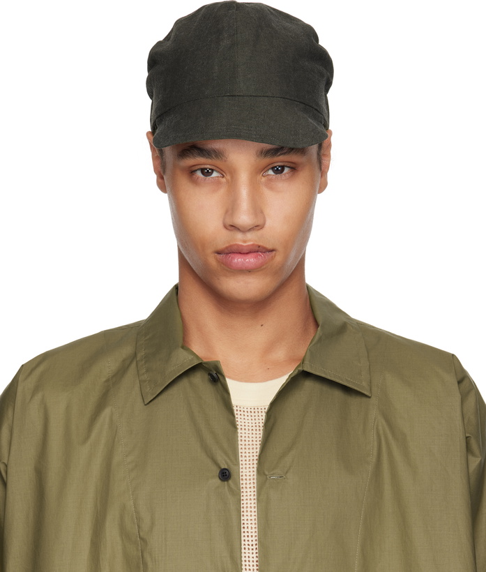 Photo: Jan-Jan Van Essche Black O-Project Brushed LT Canvas Baseball Cap