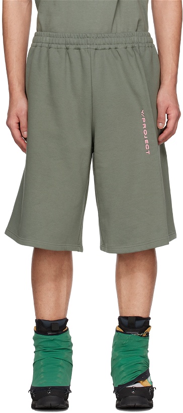 Photo: Y/Project Green Classic Pinched Shorts