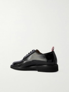 Thom Browne - Uniform Polished-Leather Derby Shoes - Black