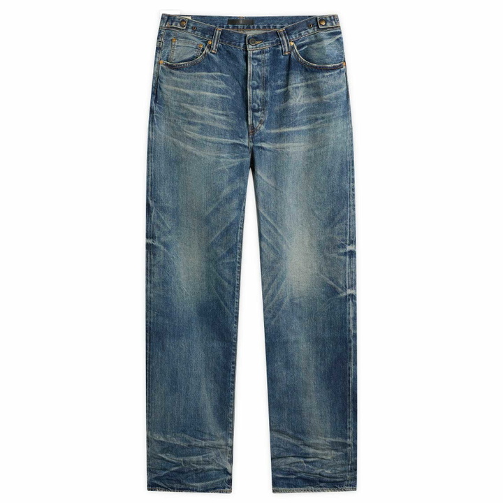 Photo: Mastercraft Union Men's Showa Relaxed Taku Jeans in True Vintage - Mid