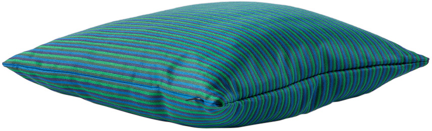 HAY Green & Blue Ribbon Cushion